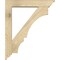Ekena Millwork Balboa Traditional Rough Sawn Bracket w/ Offset Brace, Douglas Fir, 6"W x 30"D x 36"H BKT0604X30X36BOA01RDF - alternate 3